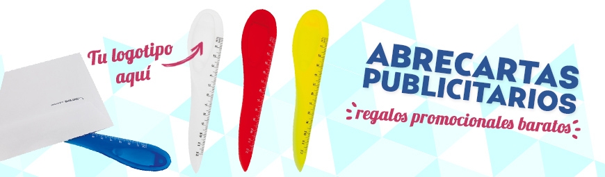 Abrecartas publicitarios