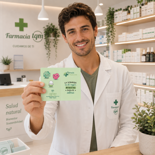 Tarjeteros para farmacias