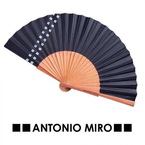 Abanico Grabado Parix     -Antonio Miró-