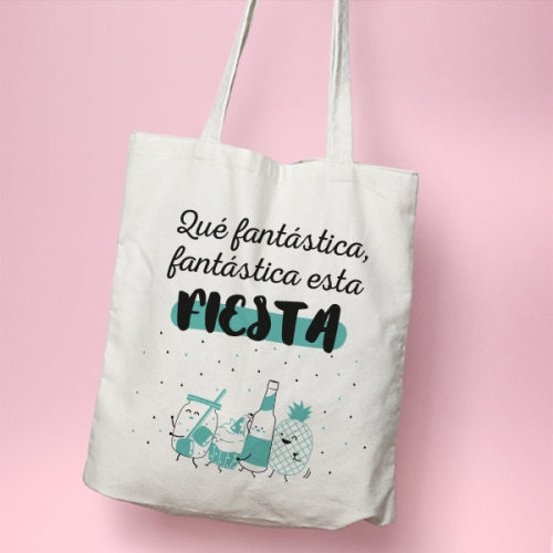 Bolsa para bodas con ilustraciones