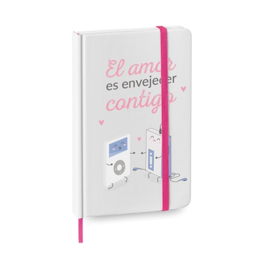 Libreta para bodas moderna