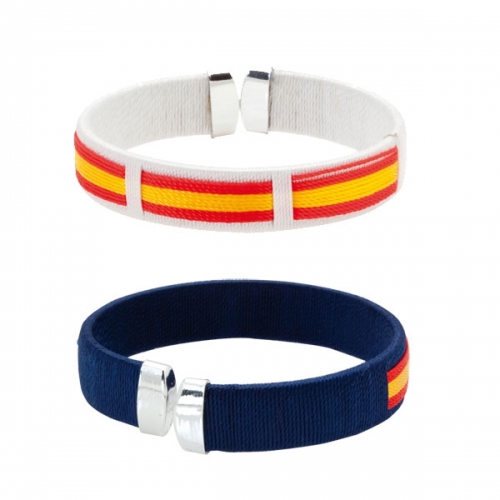 Pulsera colores de España publicitaria Kinta