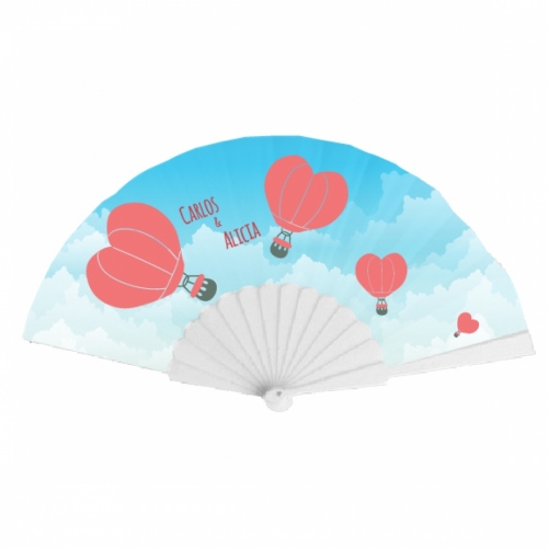 Abanico personalizado para bodas