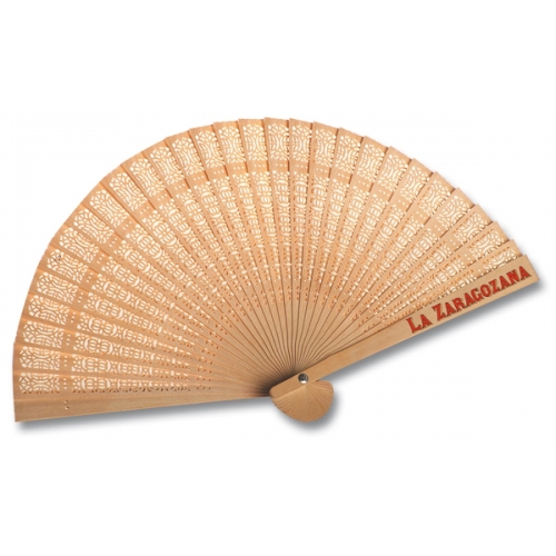 Abanico Madera Super Económico