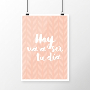 Diseño: Hoy va a ser tu día