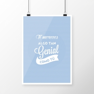 Diseño: Te mereces algo tan genial como tú