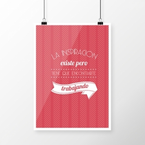 Diseño: La inspiración existe pero tiene que encontrarte trabajando