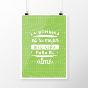 Diseño: La sonrisa es la mejor medicina para el alma