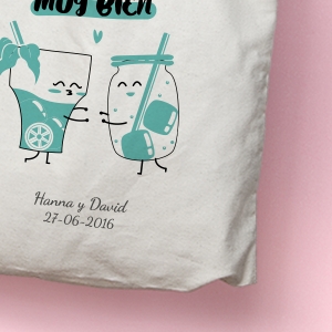 Bolsas para bodas personalizada