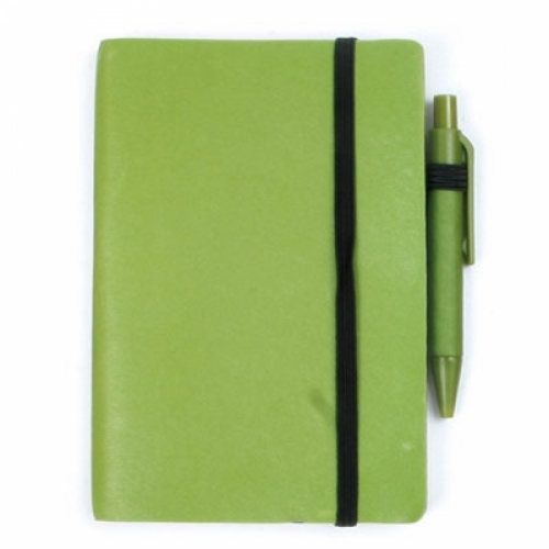 Libreta publicitaria con bolígrafo Denmark