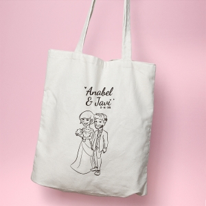 Bolsa para bodas personalizada