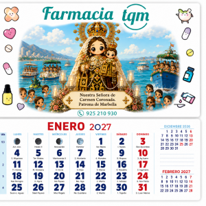 Calendario Farmacia Sonrisa