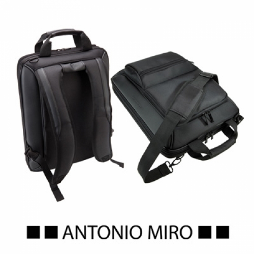 Mochila publicitaria Pilxu de Antonio Miró