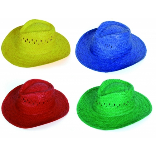 Sombreros Colores con cinta a 1 color